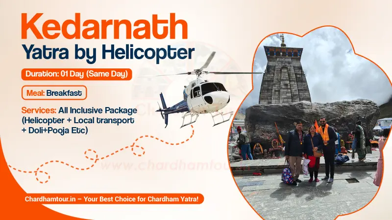 Kedarnath Temple Yatra by Helicopter