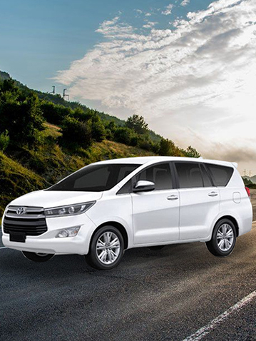 Toyota Innova Crysta 7 seater for family Char Dham trips