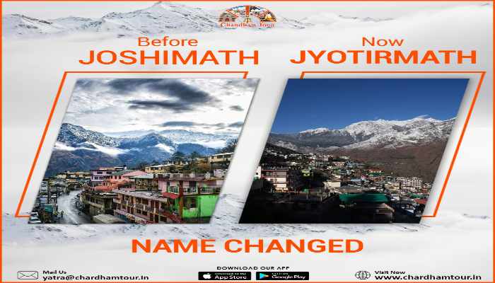 Joshimath is now Jyotirmath, Uttarakhand government renames teshil in Chamoli.