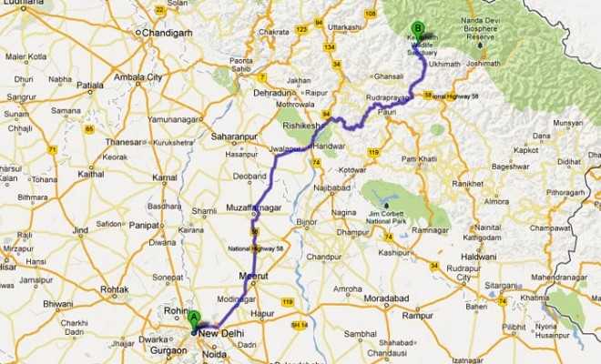 Delhi To Kedarnath 
