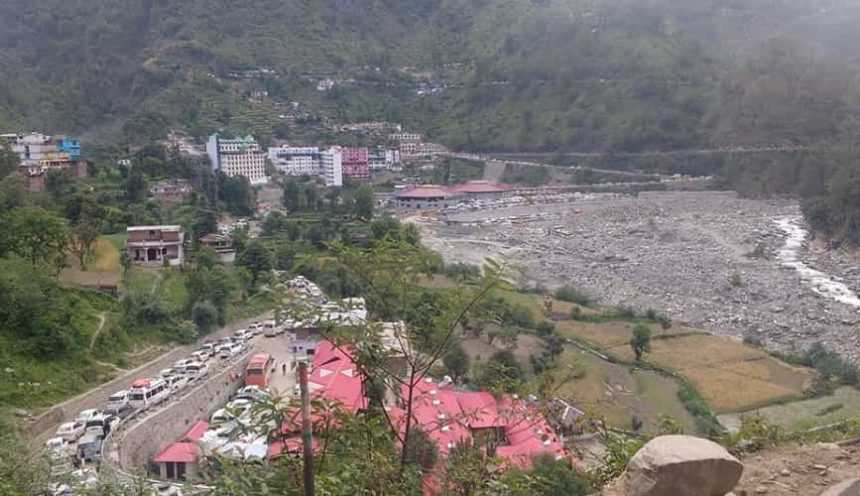 Sonprayag Parking