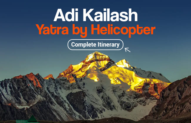 Adi Kailash Yatra by Helicopter