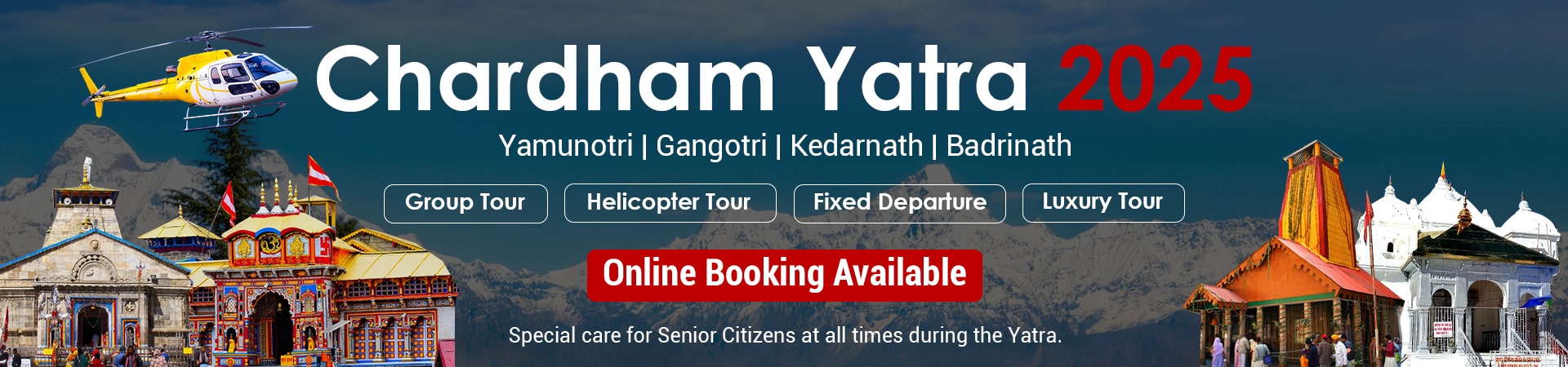 Chardham Yatra Online Booking Tours