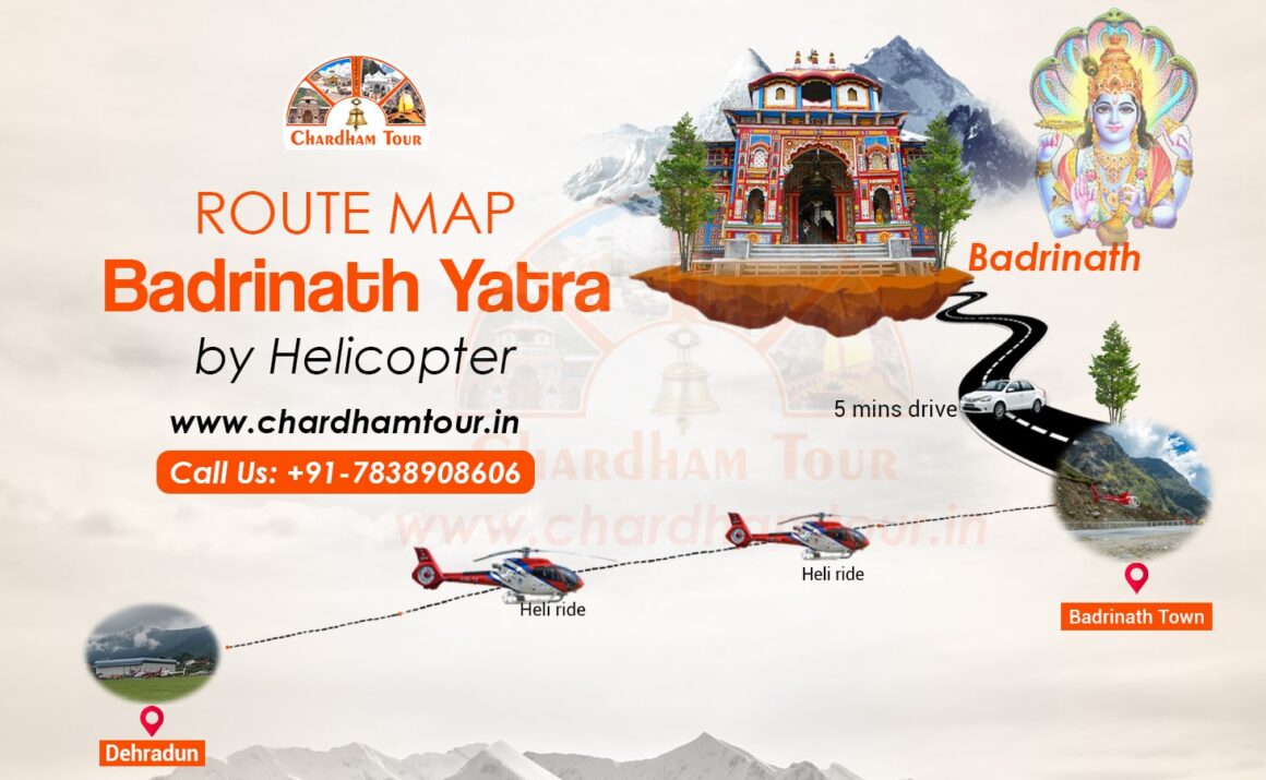 Badrinath Yatra by Helicopter Starting from @ Rs.1,10,000/-Per Person