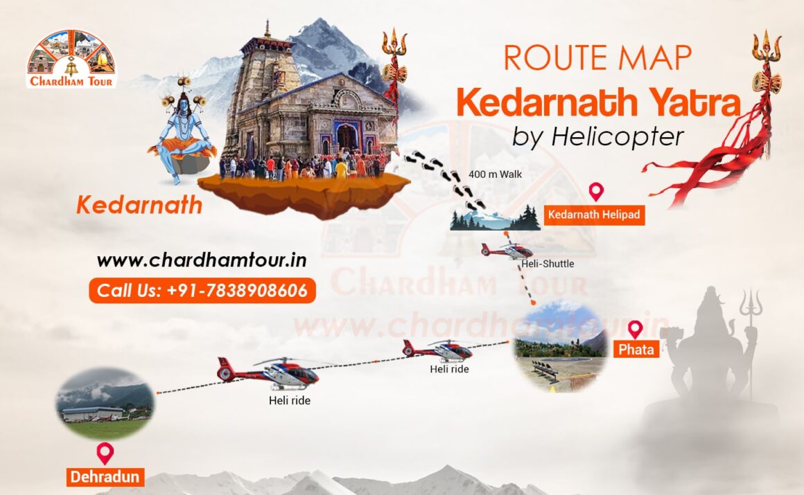 Kedarnath Helicopter Ticket Online Booking Cost Rs. 85,000/- Per Person