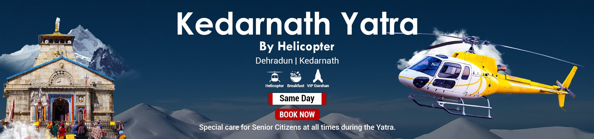 Kedarnath Yatra By Helicopter